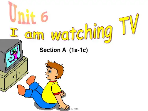 2014年新目标新人教版《Unit6-I'm-watching-TV.》七年级英语下册课件