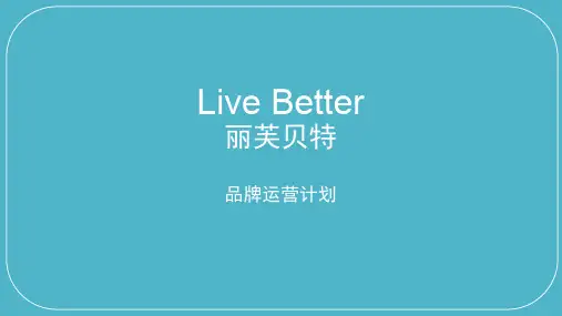 申请入驻天猫品牌运营计划 PPT