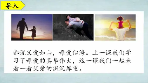 19.父爱之舟 课件(共44张PPT)