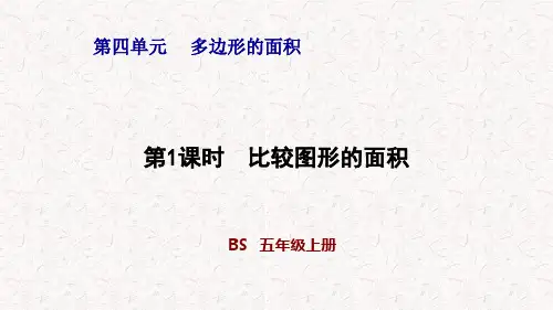 北师大版五年级数学上册第四单元习题课件