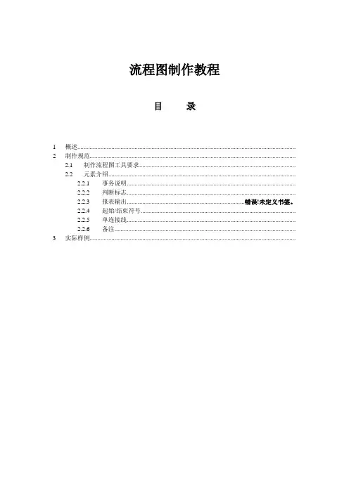 Visio2003流程图制作教程1