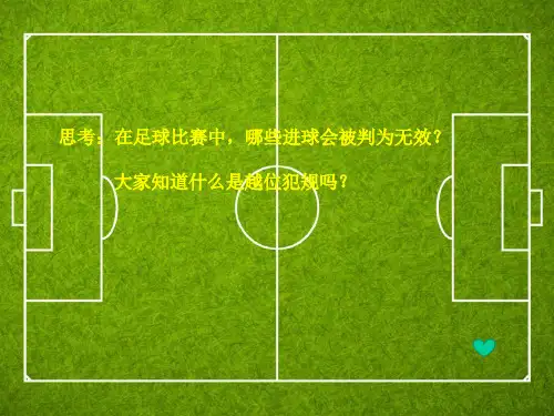 足球基本规则-越位.ppt
