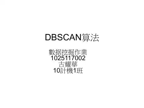 DBSCAN算法