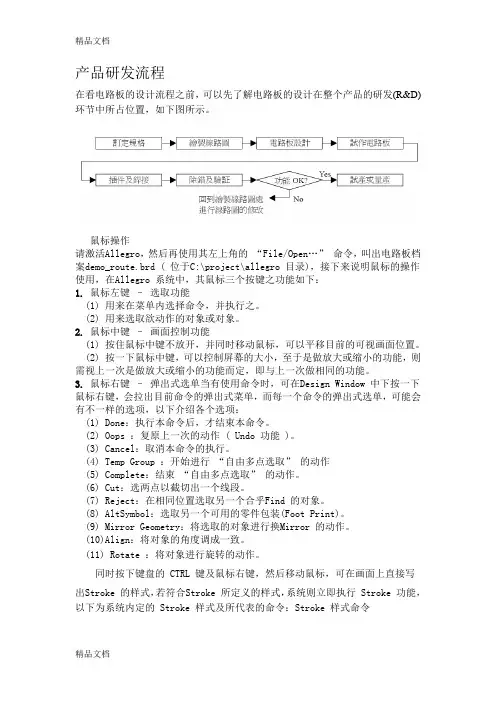 最新Allegro基础教程资料