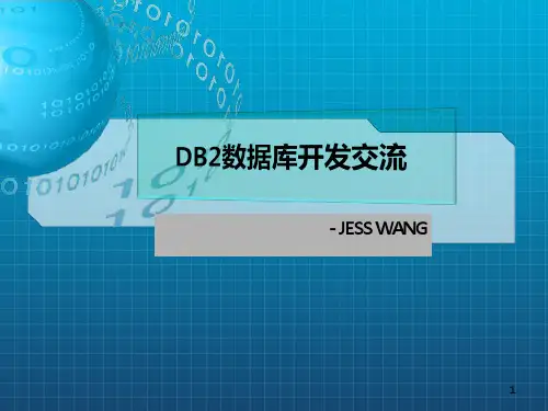 《DB开发培训》PPT课件