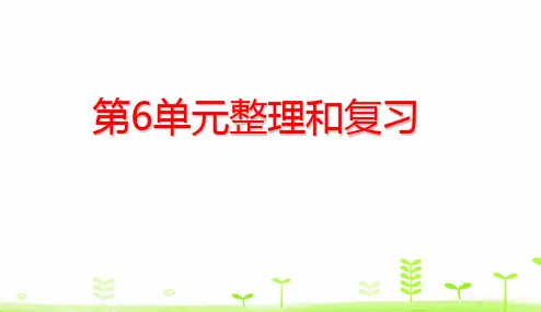 人教版三年级下册数学课件-第6单元年、月、日整理和复习 (共13张PPT)