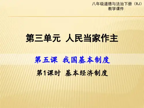 5.1《我国的基本经济制度》