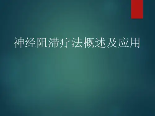 神经阻滞概述_PPT课件