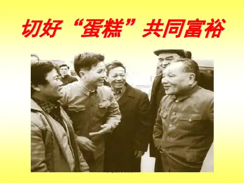 4,2切好“蛋糕”共同富裕