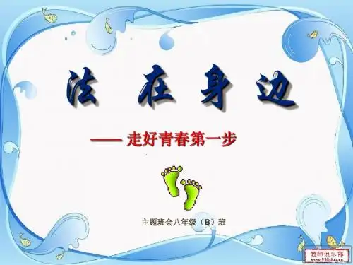 法_在_身_边——_走好青春第一步9[中学法制教育主题班会]