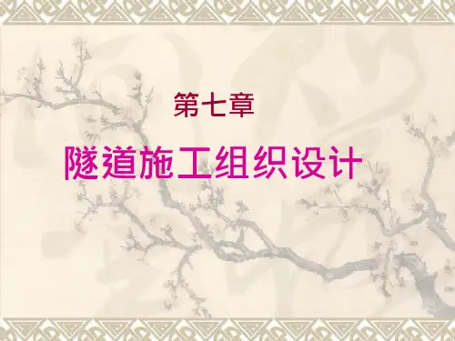 隧道施工组织设计