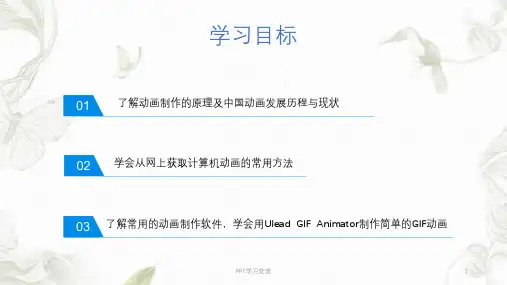 动画基础知识课件