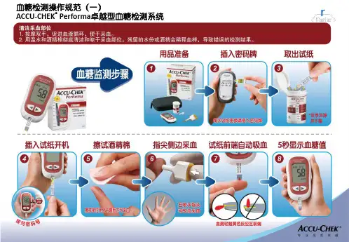 血糖仪操作规范图解 ppt课件