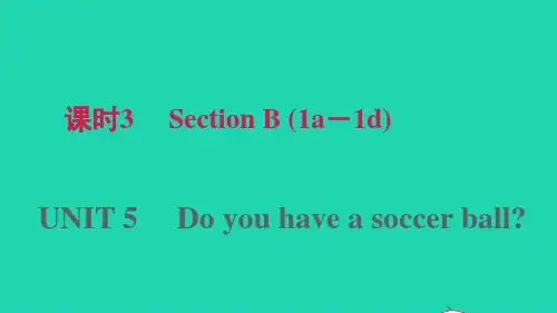 七年级英语上册Unit5课时3SectionB1a_1d课件新版人教新目标版ppt