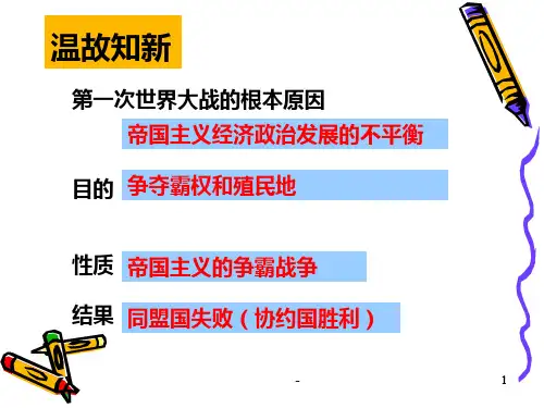 凡尔赛—华盛顿体系PPT课件