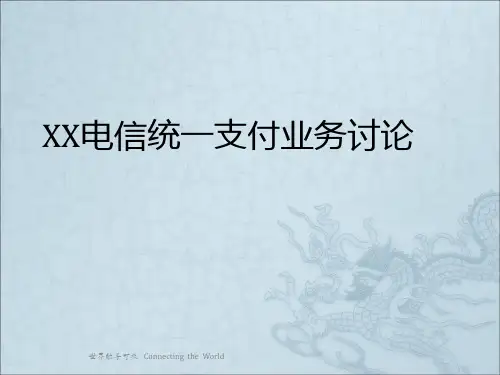 统一支付业务规范说明v