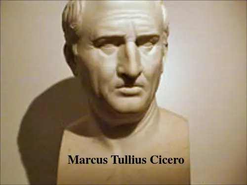 Marcus Tullius Cicero