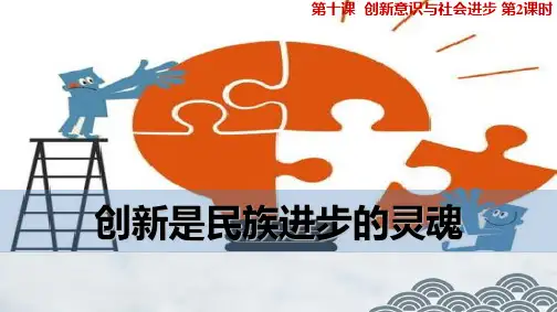 高中政治必修4精品课件6：10.2 创新是民族进步的灵魂