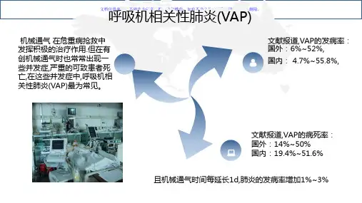 呼吸机相关性肺炎的集束化护理课件