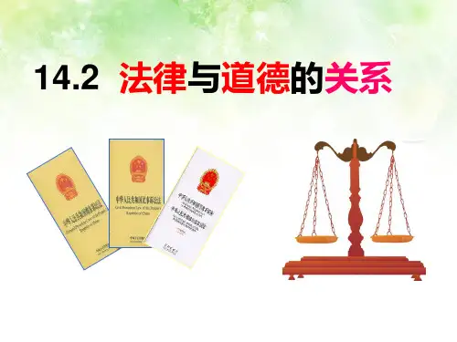 法律与道德的关系