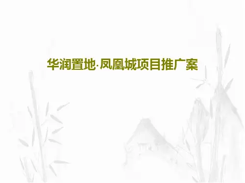 华润置地·凤凰城项目推广案28页PPT