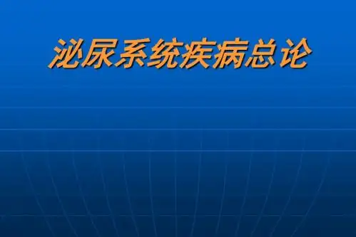 泌尿系统疾病总论课件
