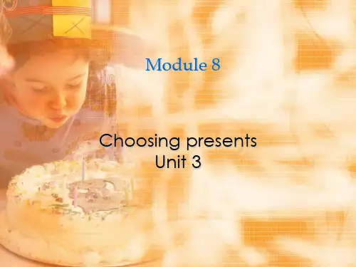 外研版七年级英语上册教学课件：Module 8 Unit 3 (共28张PPT)