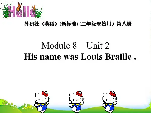 六年级英语下册 Module8 unit2课件 外研