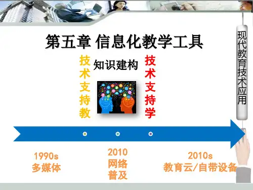 第五章 信息化教学工具