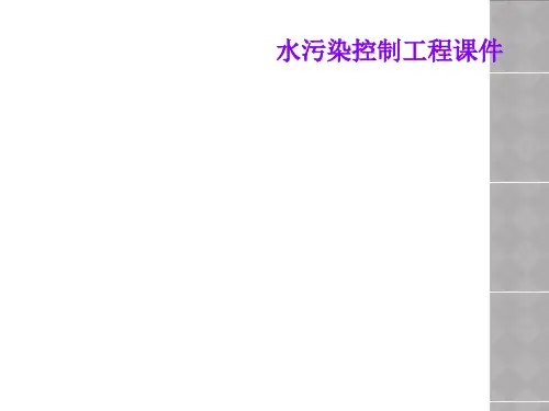 水污染控制工程课件