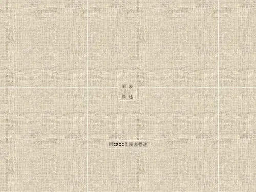 SPSS图表描述