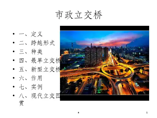城市立交桥简介