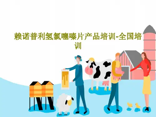 赖诺普利氢氯噻嗪片产品培训-全国培训74页PPT