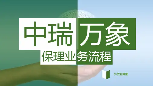 保理业务流程PPT课件