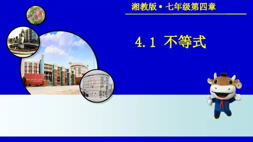湘教版初中数学八上不等式PPT精品课件