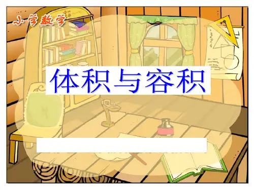 体积与容积.ppt