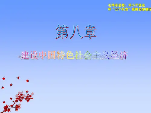 建设中国特色社会主义经济PPT课件