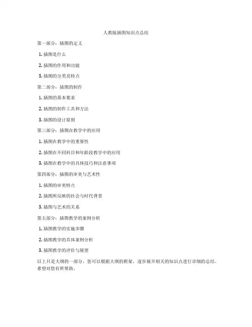 人教版插图知识点总结