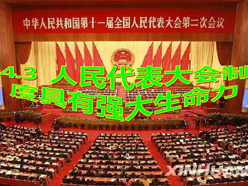 人民代表大会制度具有强大生命力PPT课件