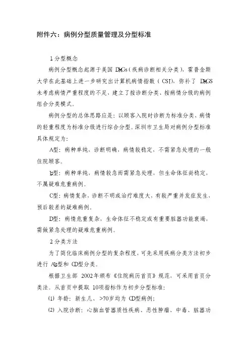 病历分型