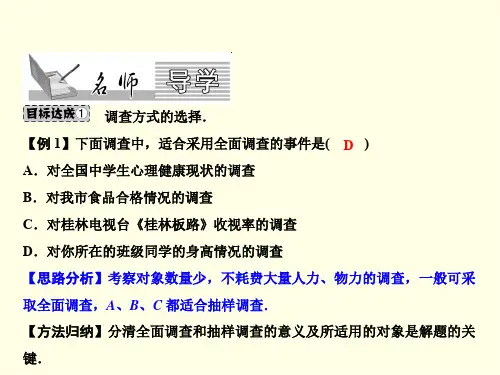 初一上数学课件(沪科版)-数据的收集