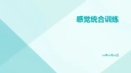 感觉统合训练PPT课件