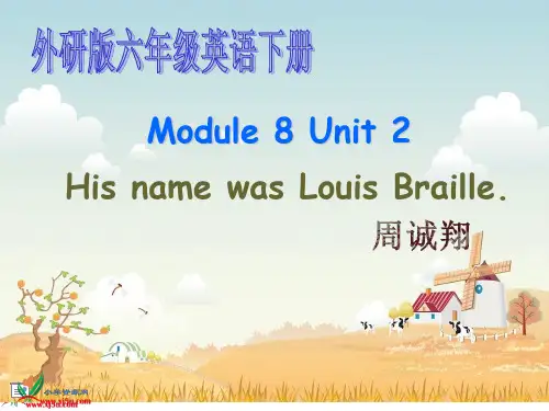 (外研版)六年级英语下册课件 Module8 Unit2(3)
