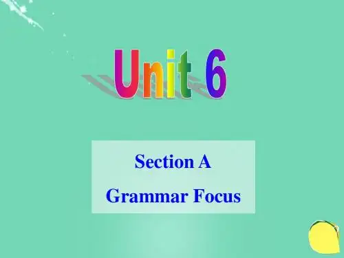 人教版英语九年级Unit 6《When was it invented》(Grammar Focus)ppt课件
