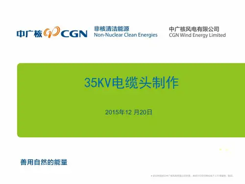 (精品)35KV电缆头制作