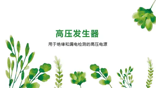 高压发生器 