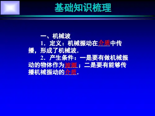 机械波及其图像