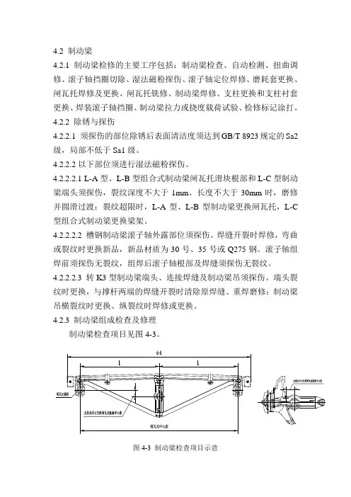 铁路货车制动装置检修规则_制动梁篇