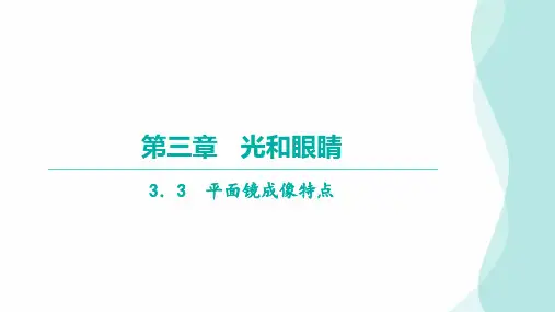 平面镜成像特点ppt课件