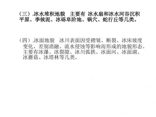 自然地理学第五章地貌55